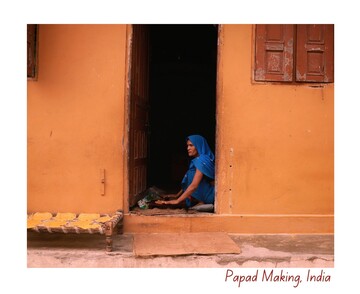 Papad Making, India
