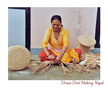 Straw Stool Making, Nepal