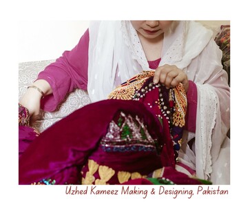 Uzhed Kameez Making _ designing, Pakistan