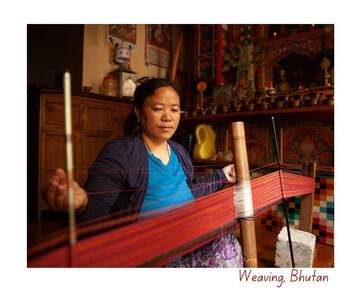 Weaving, Bhutan